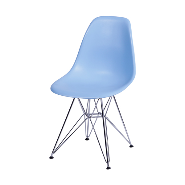 Eames Base Eiffel Metal Azul